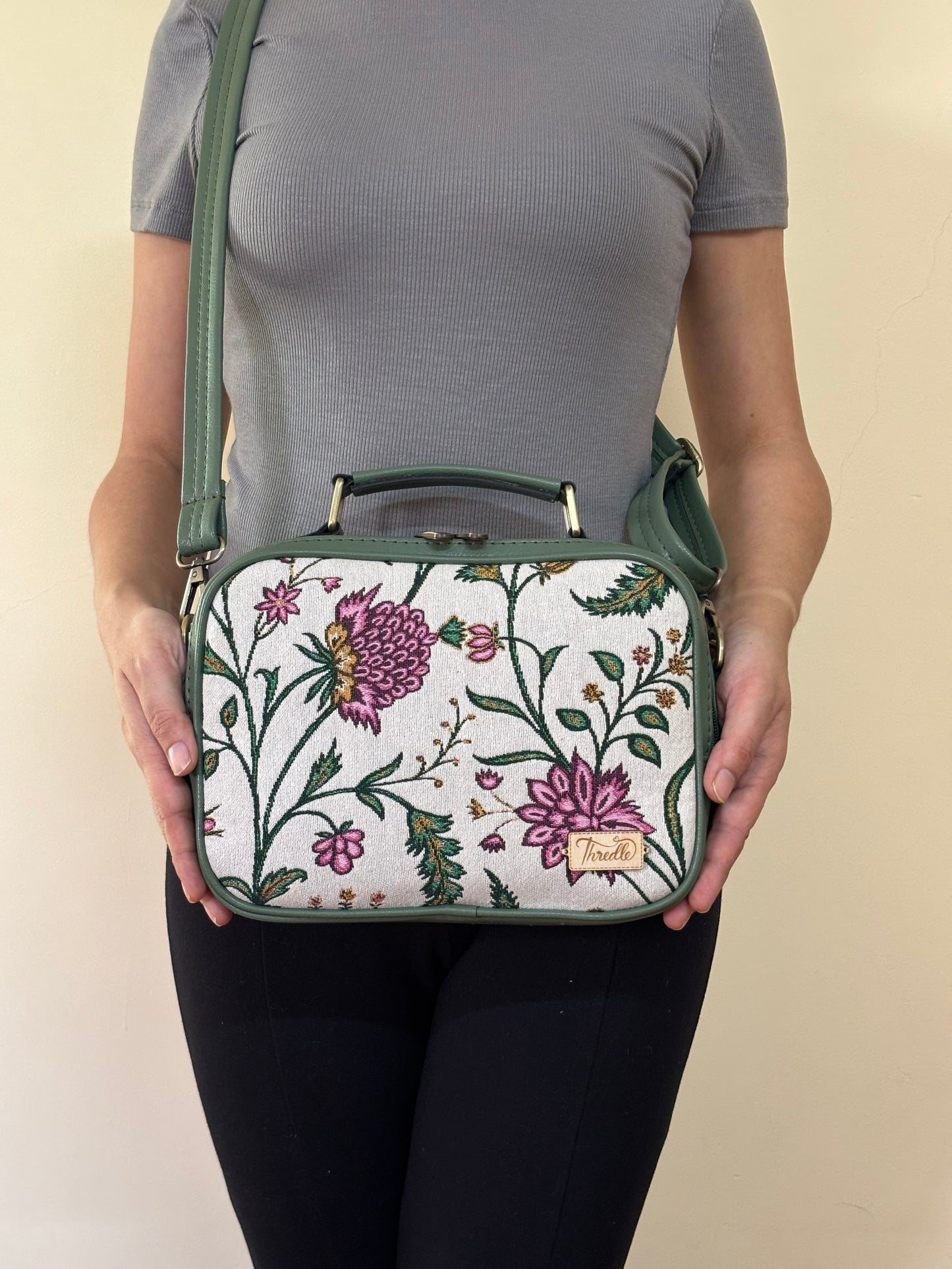 Meadow Bloom Briefcase Sling
