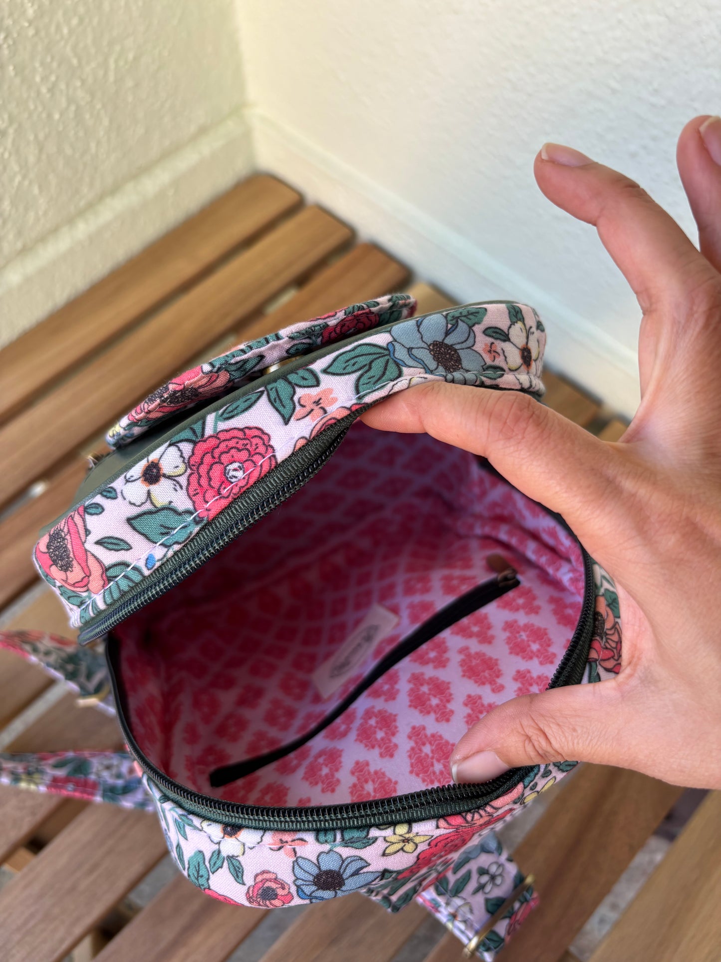 Floral Charm Chest & Back Sling