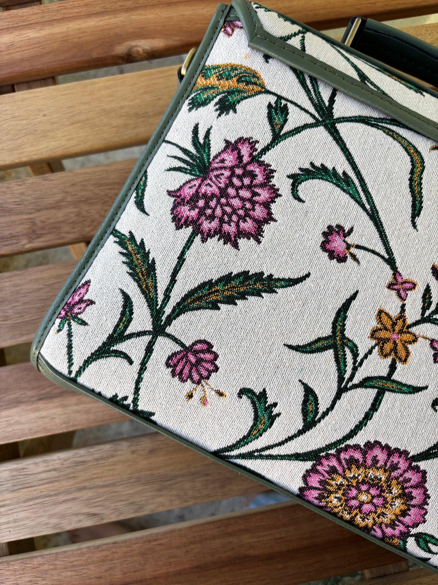 Meadow Bloom Saddle Bag