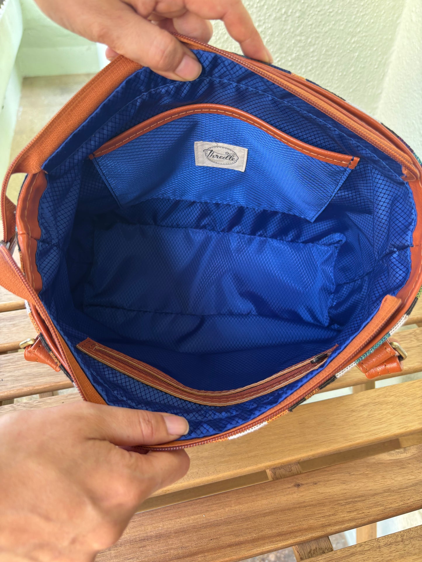 Geo Weave Tote