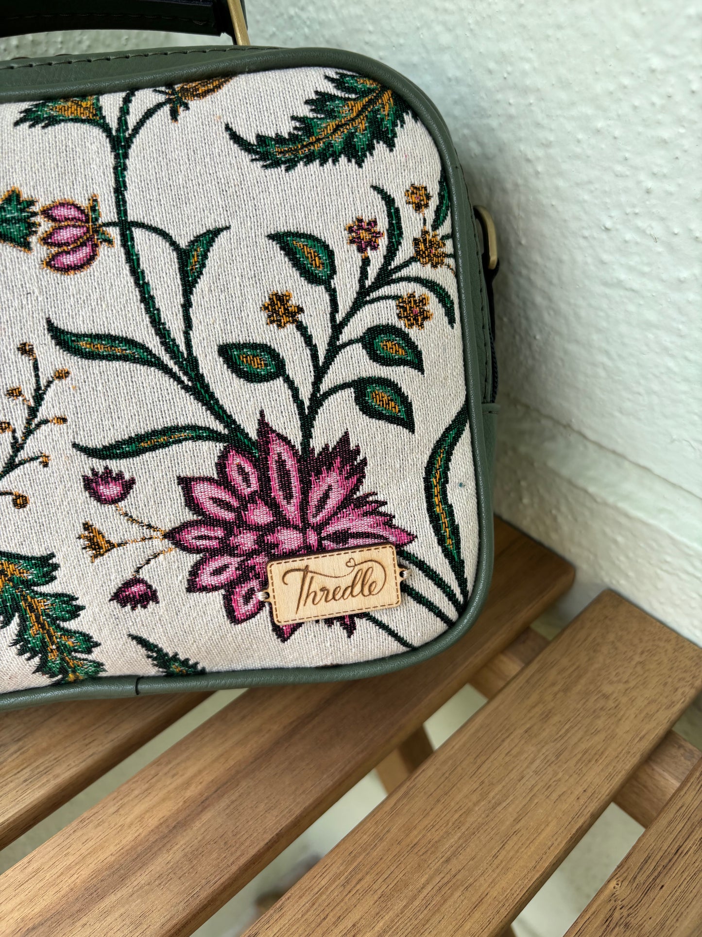 Meadow Bloom Briefcase Sling