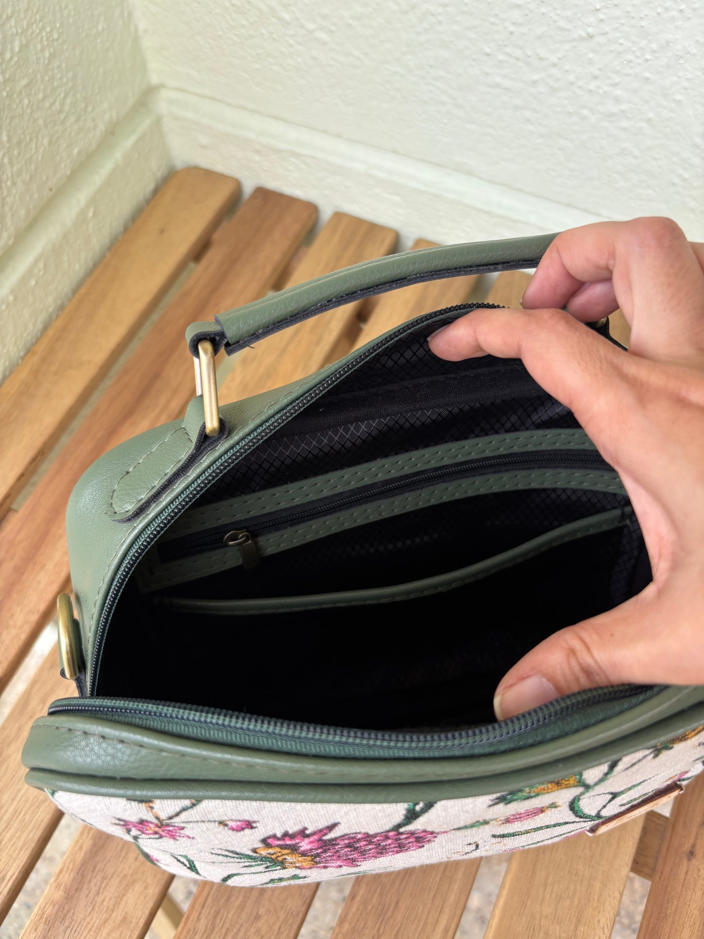 Meadow Bloom Briefcase Sling