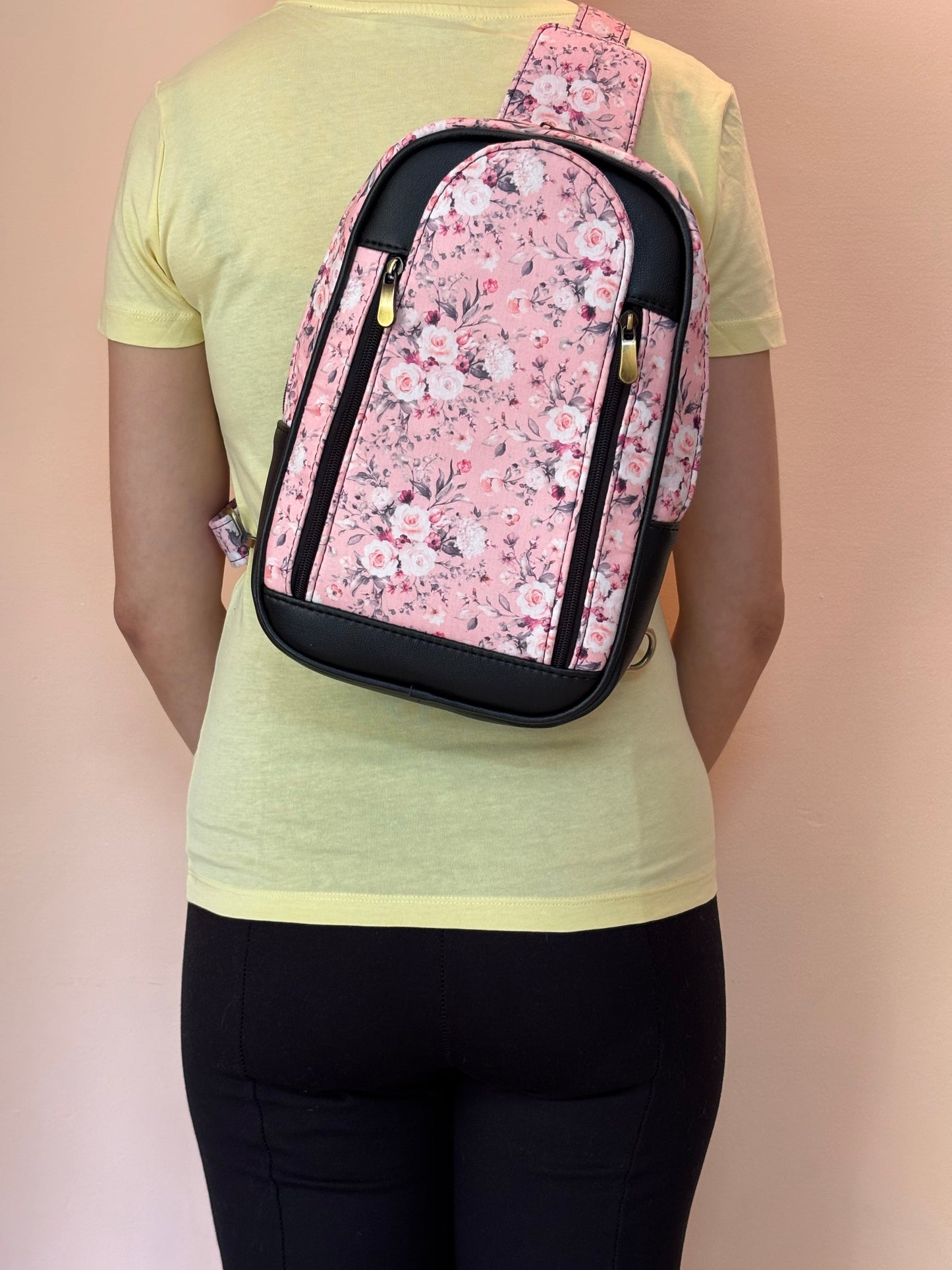 Blush Bloom Chest & Back Sling