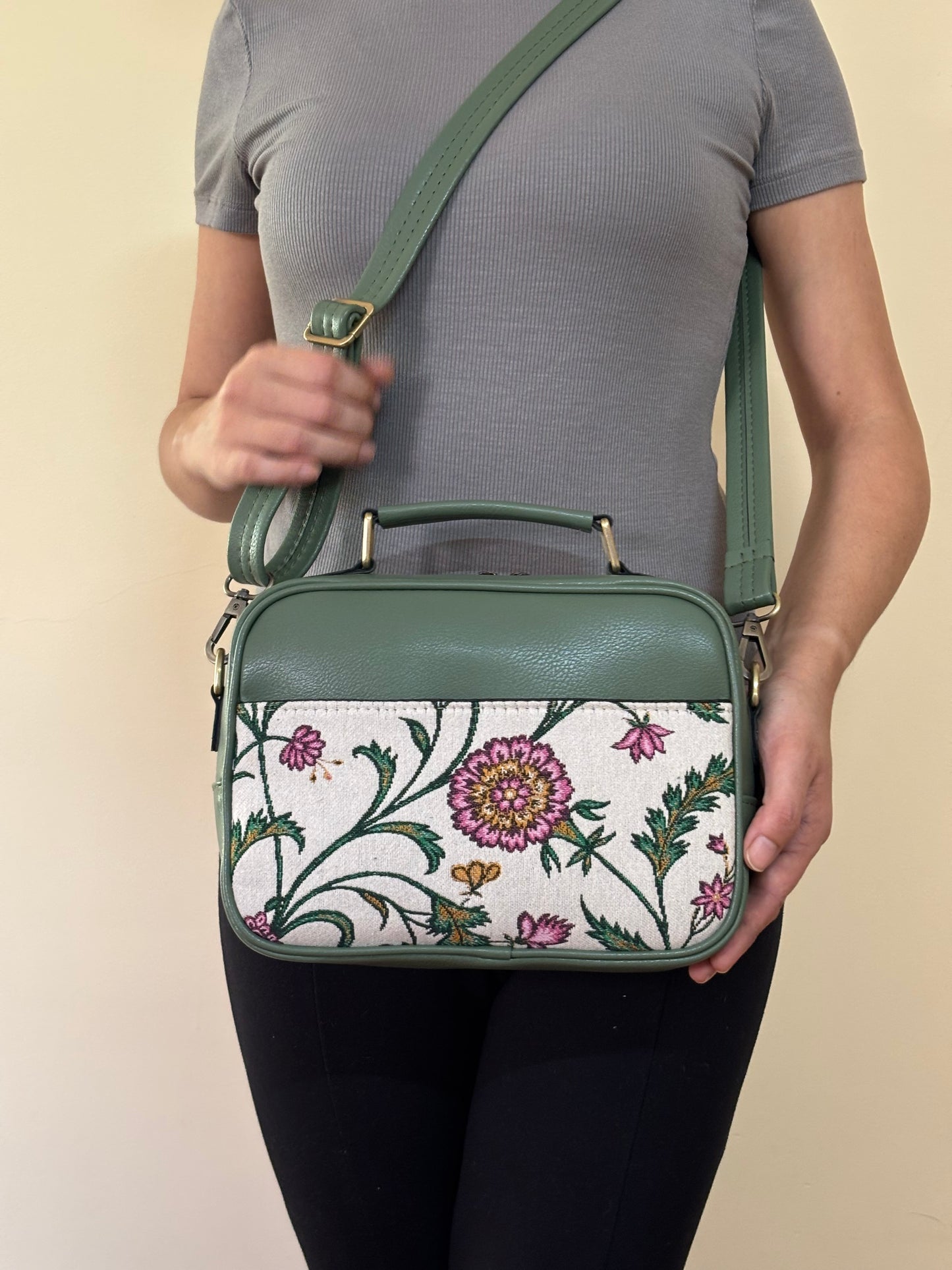 Meadow Bloom Briefcase Sling