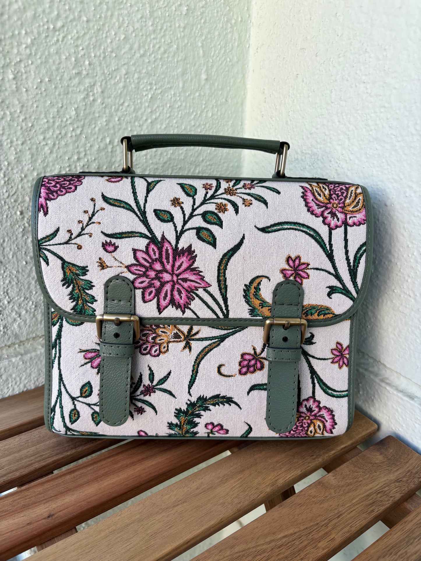 Meadow Bloom Saddle Bag