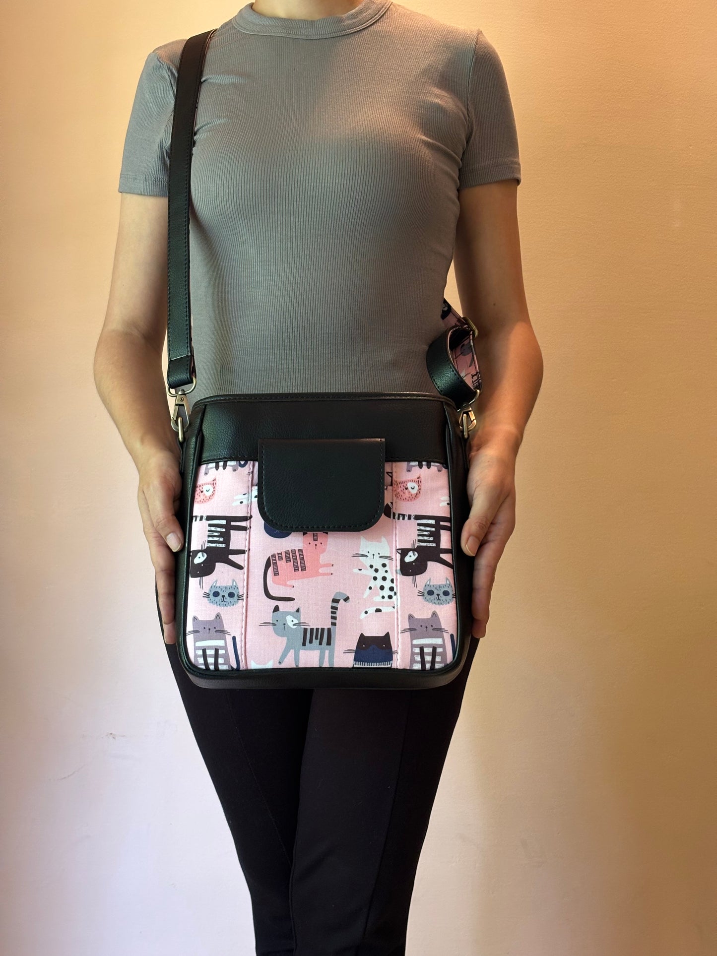 Midnight Whiskers Crossbody