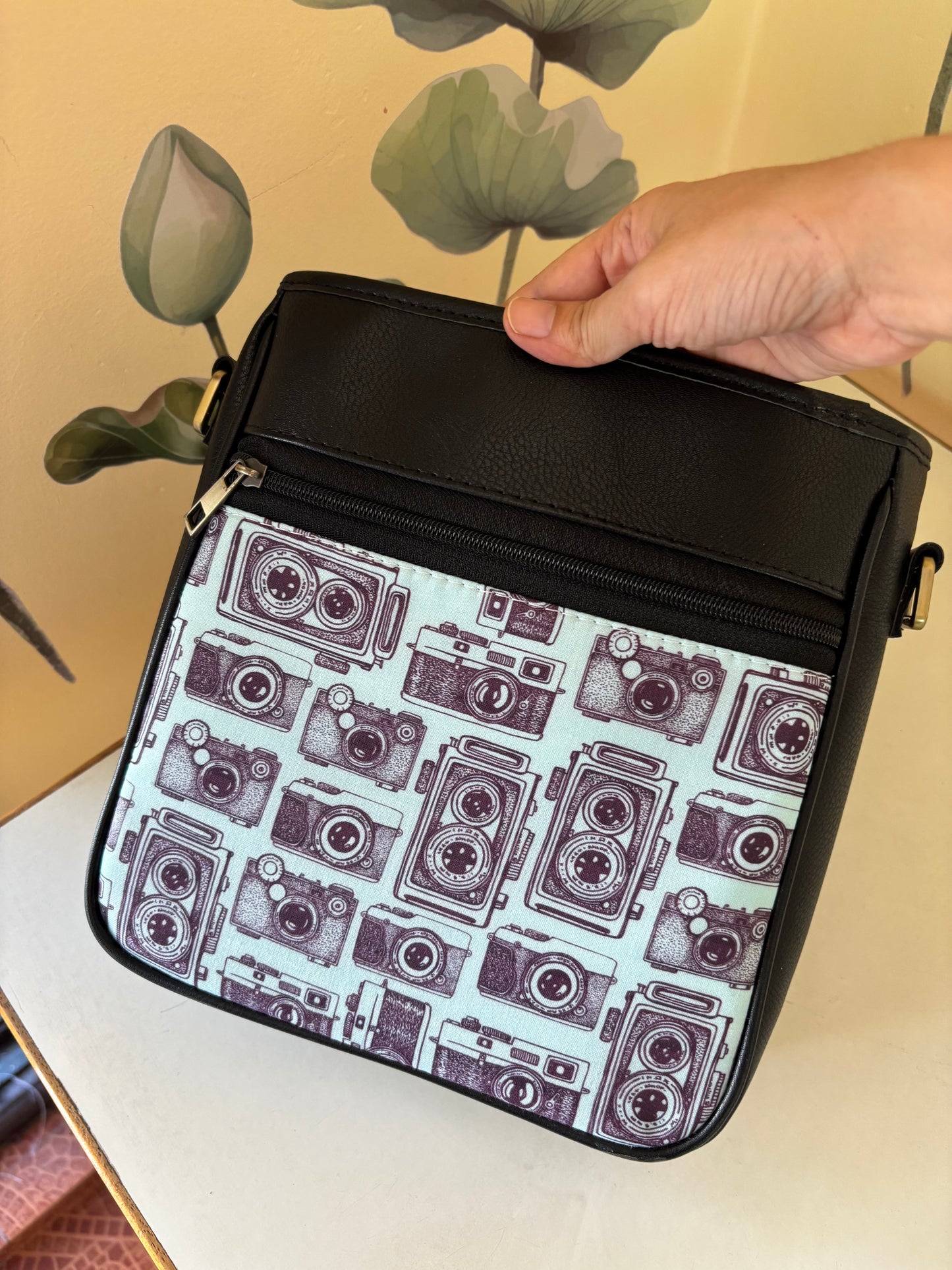 Retro Lens Crossbody