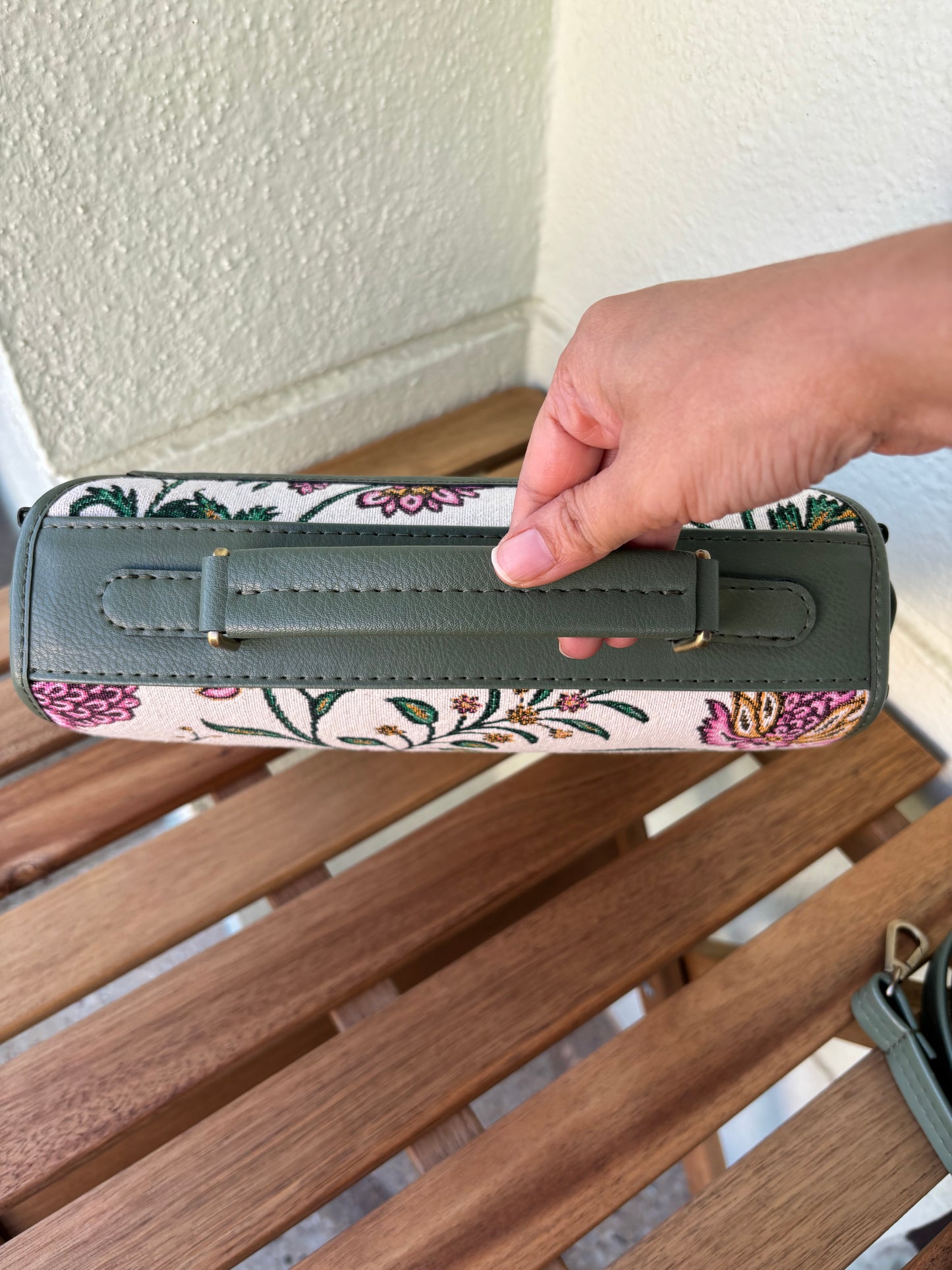Meadow Bloom Saddle Bag