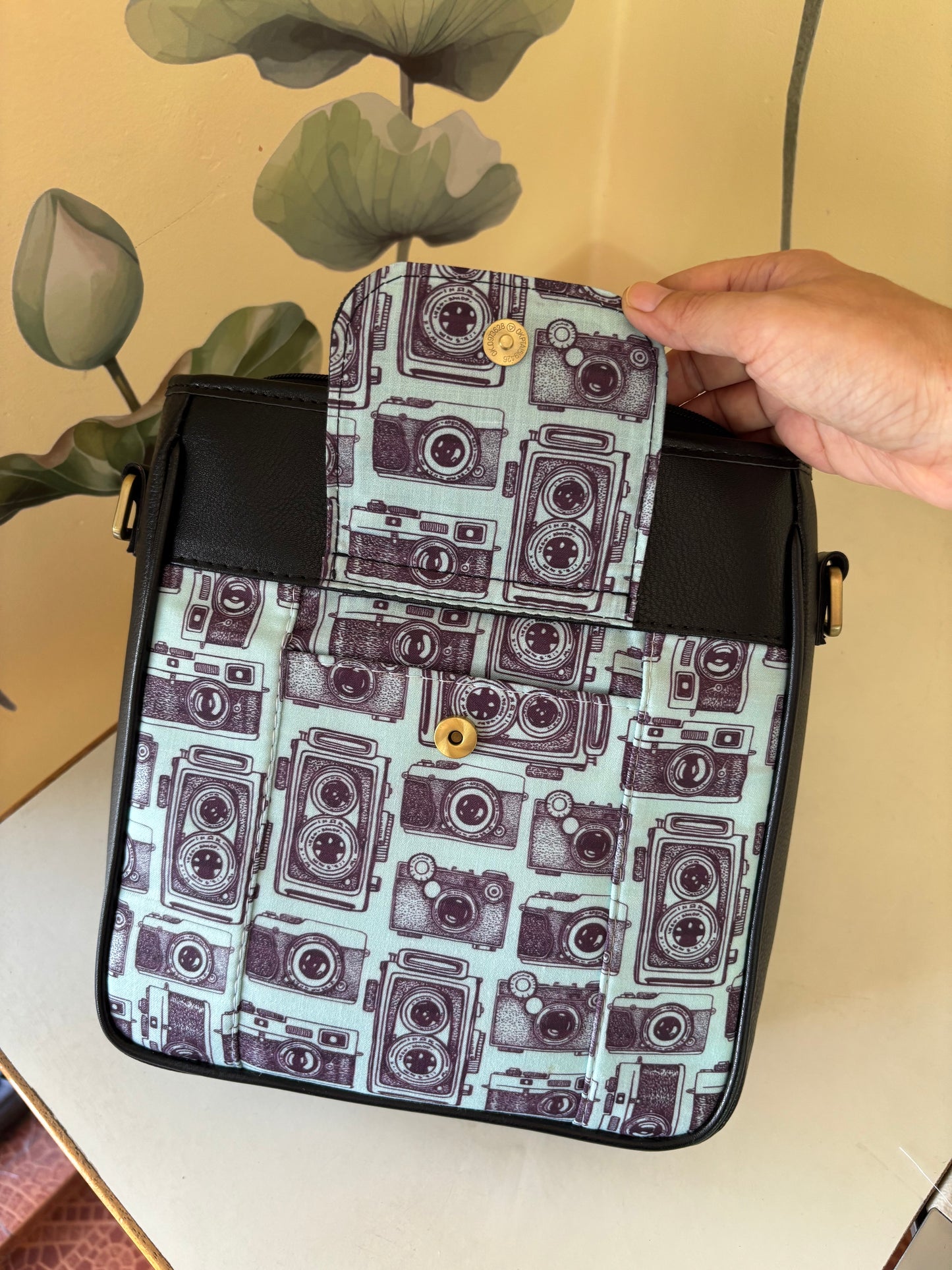 Retro Lens Crossbody