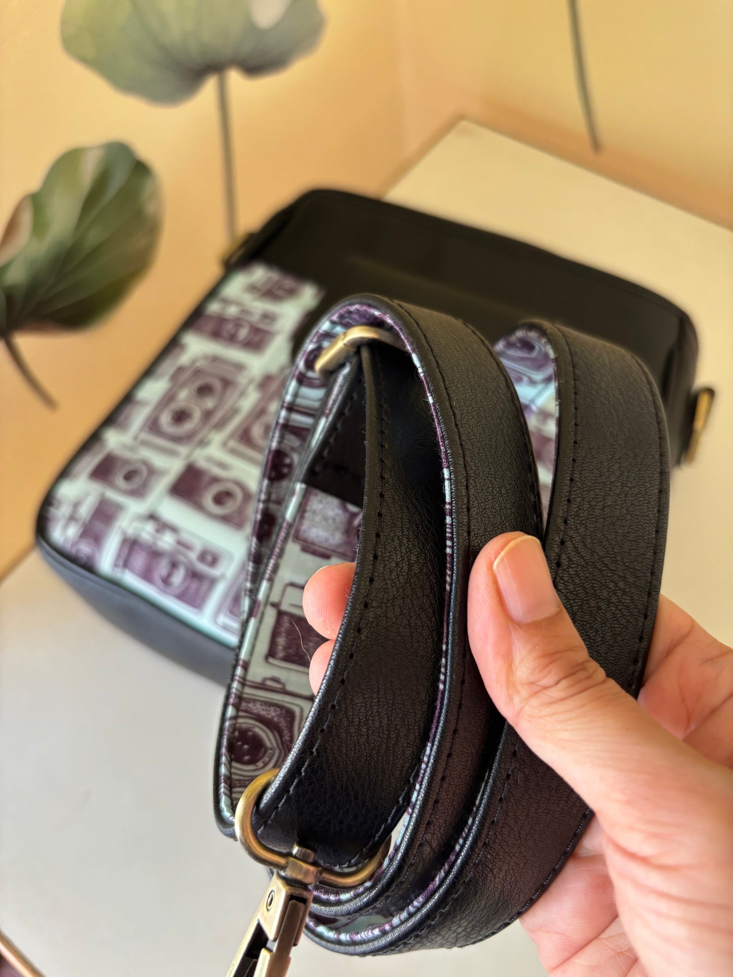 Retro Lens Crossbody