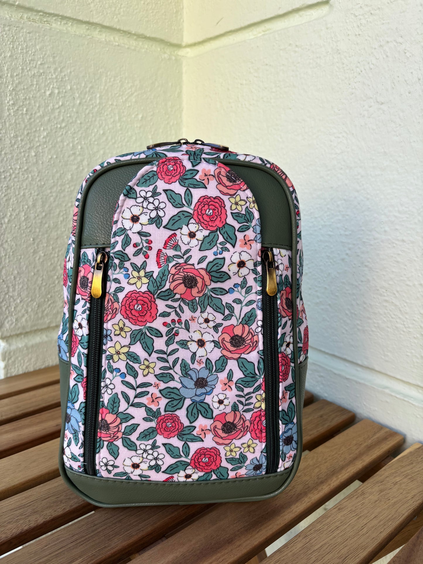 Floral Charm Chest & Back Sling