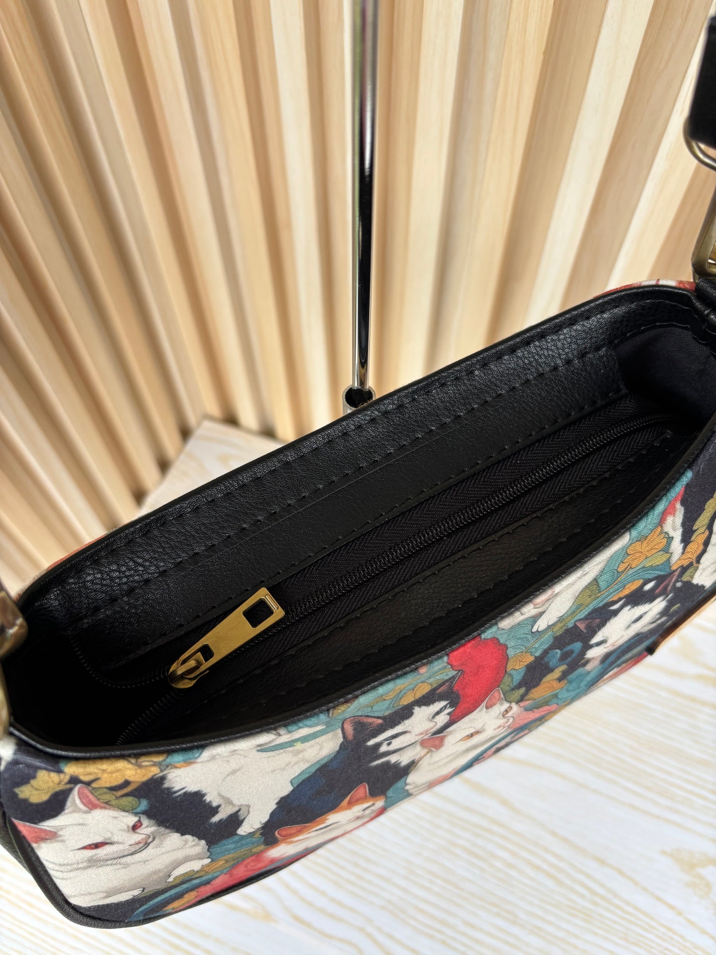 Whiskers Baguette Bag