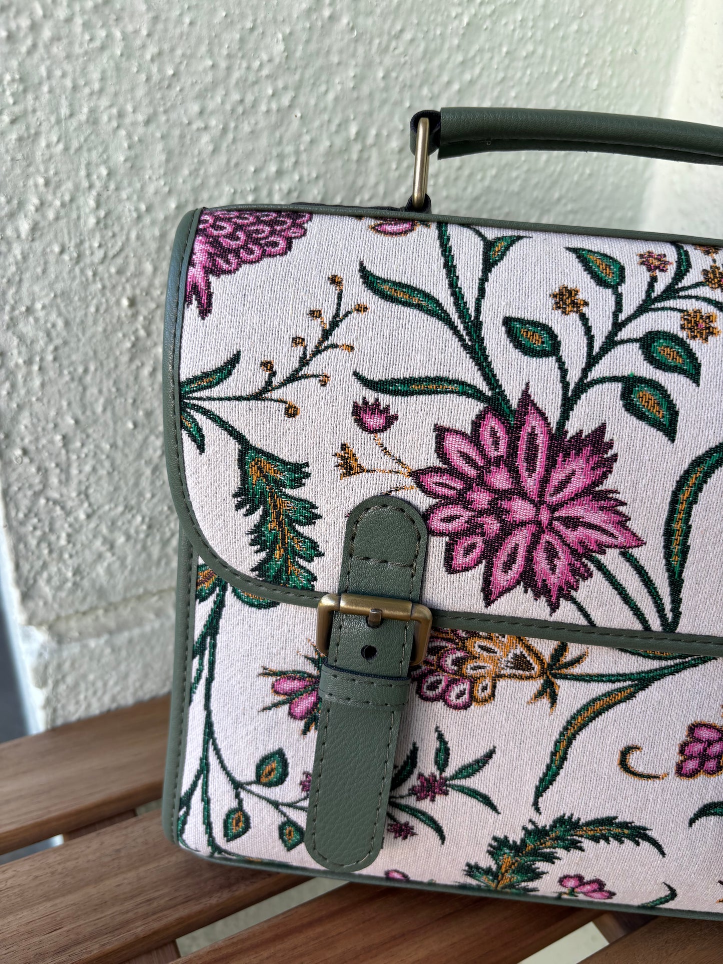Meadow Bloom Saddle Bag