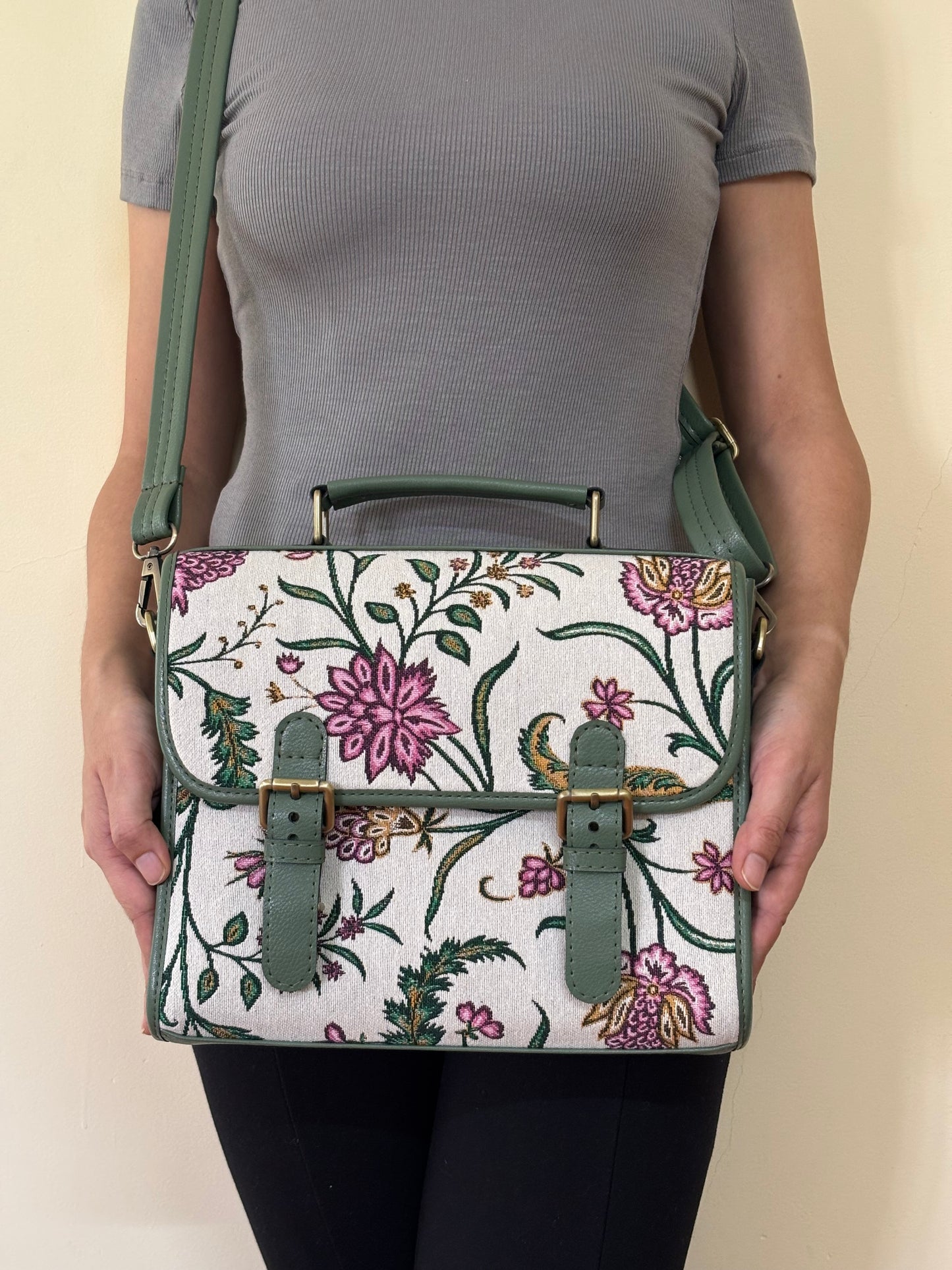 Meadow Bloom Saddle Bag