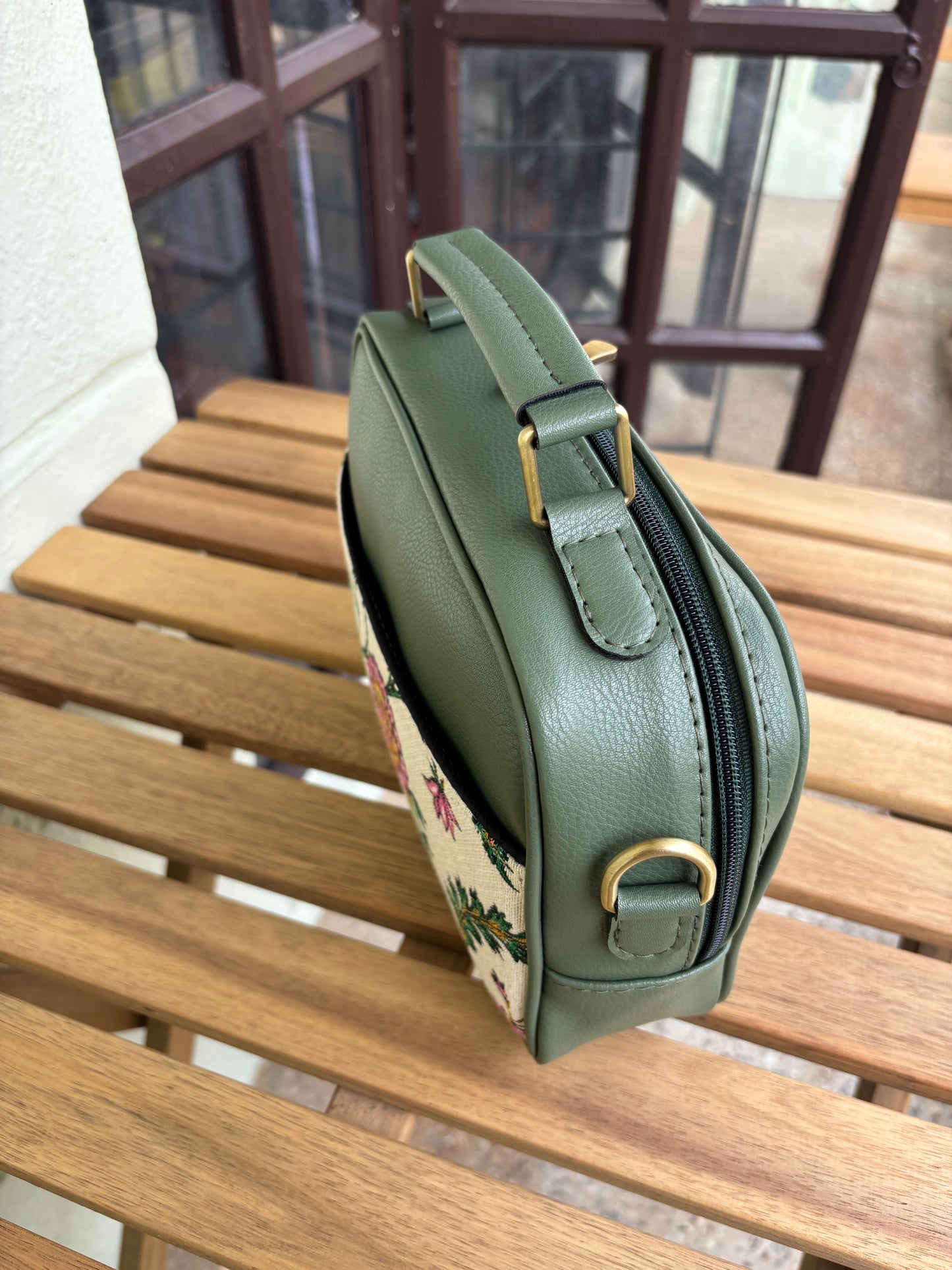 Meadow Bloom Briefcase Sling