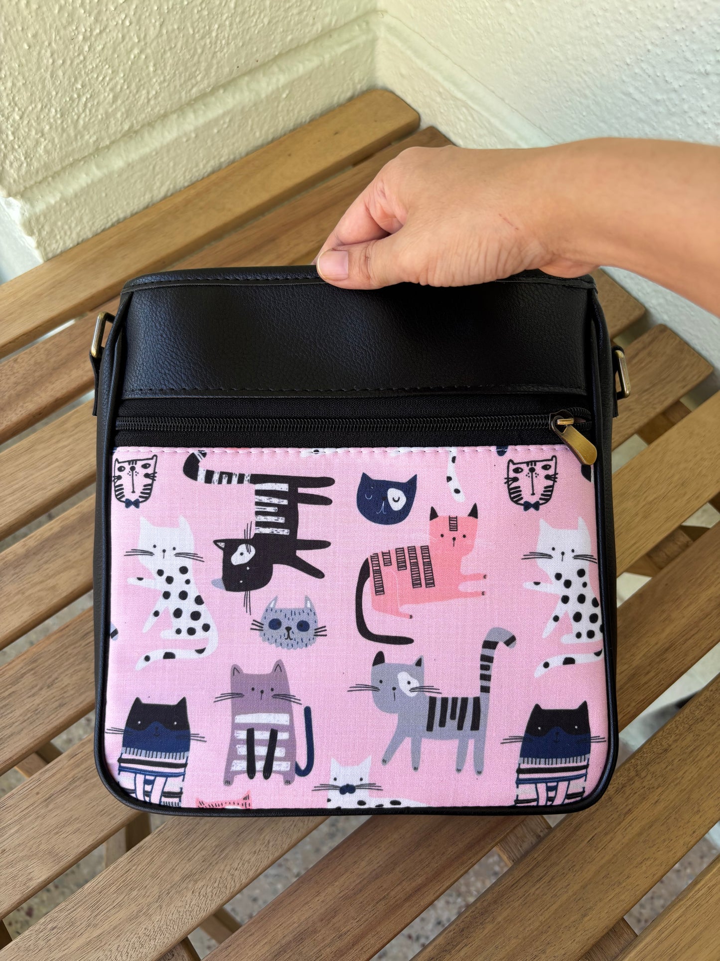 Midnight Whiskers Crossbody