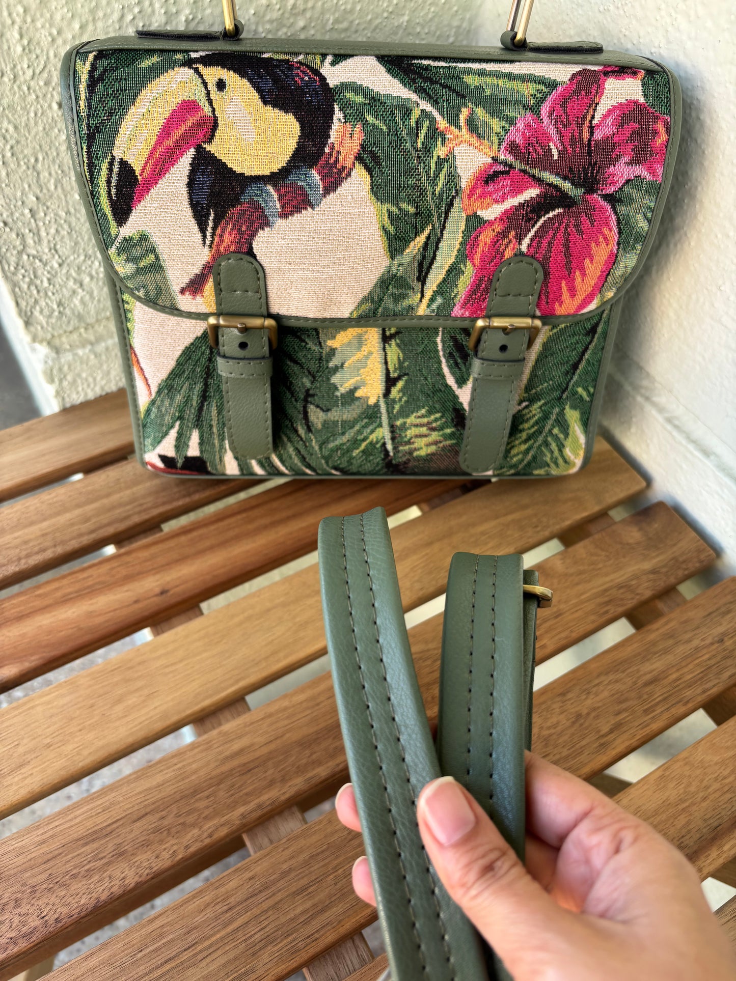 Toucan Saddle Bag