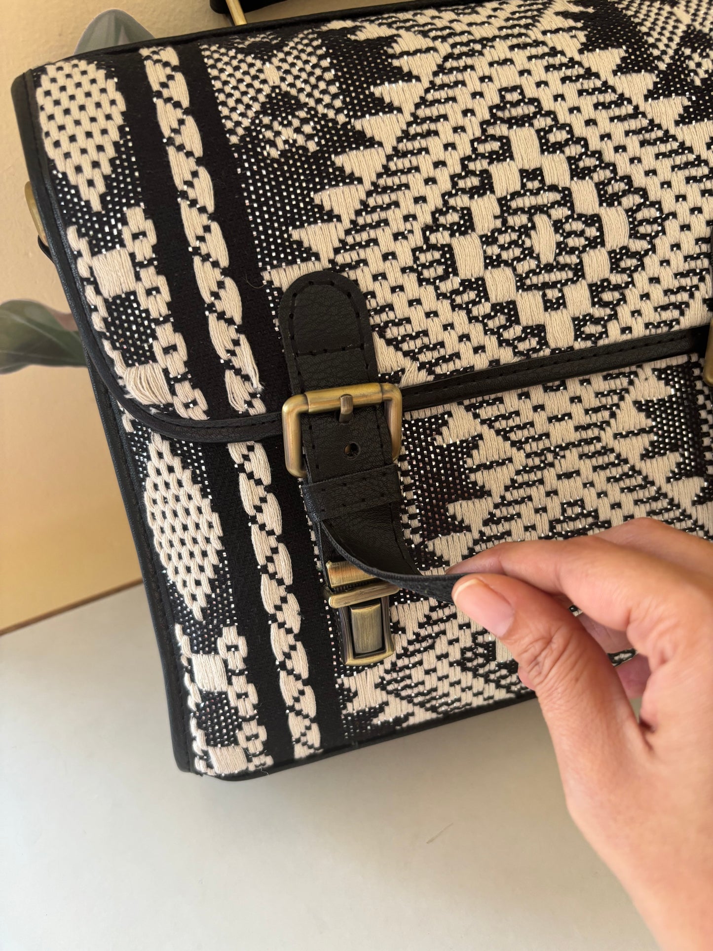 Monochrome Mesa Saddle Bag