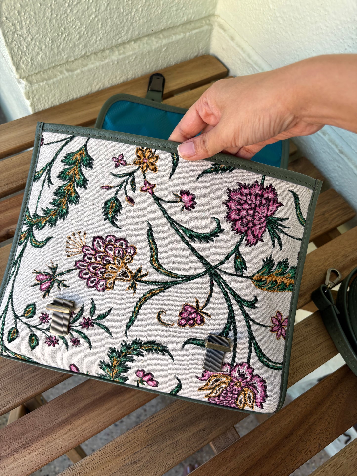 Meadow Bloom Saddle Bag