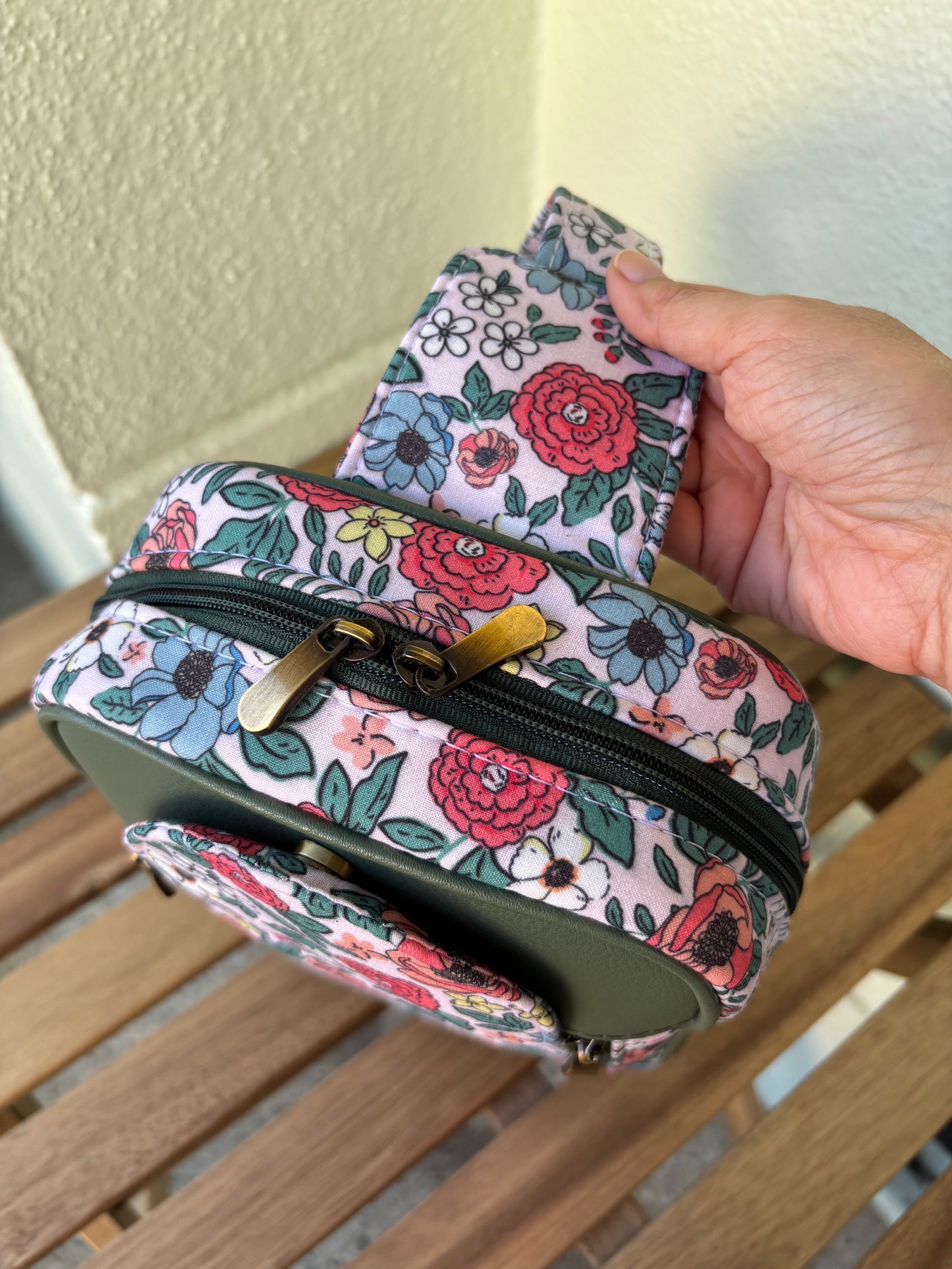 Floral Charm Chest & Back Sling