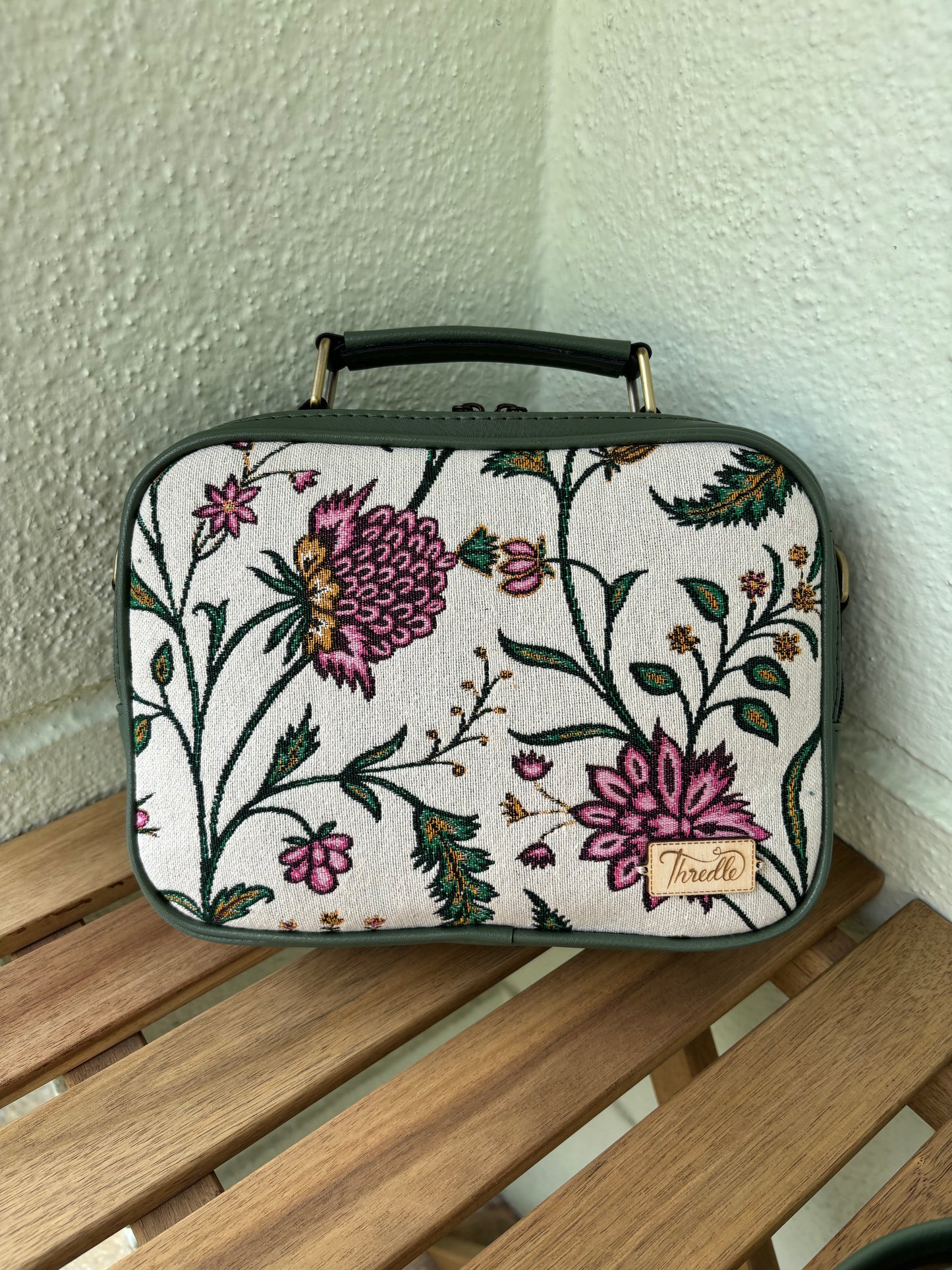 Meadow Bloom Briefcase Sling