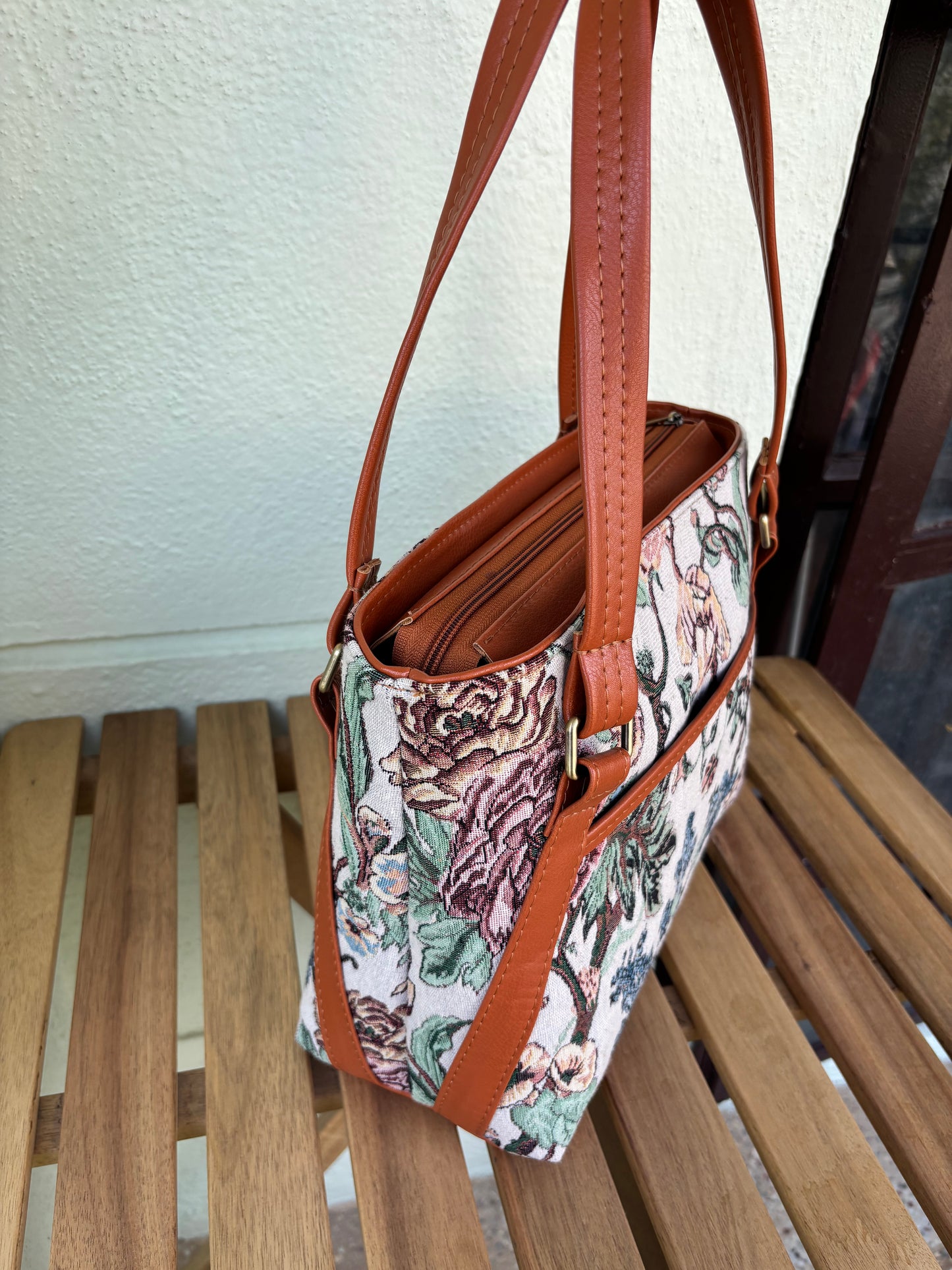 Vintage Bloom Tote