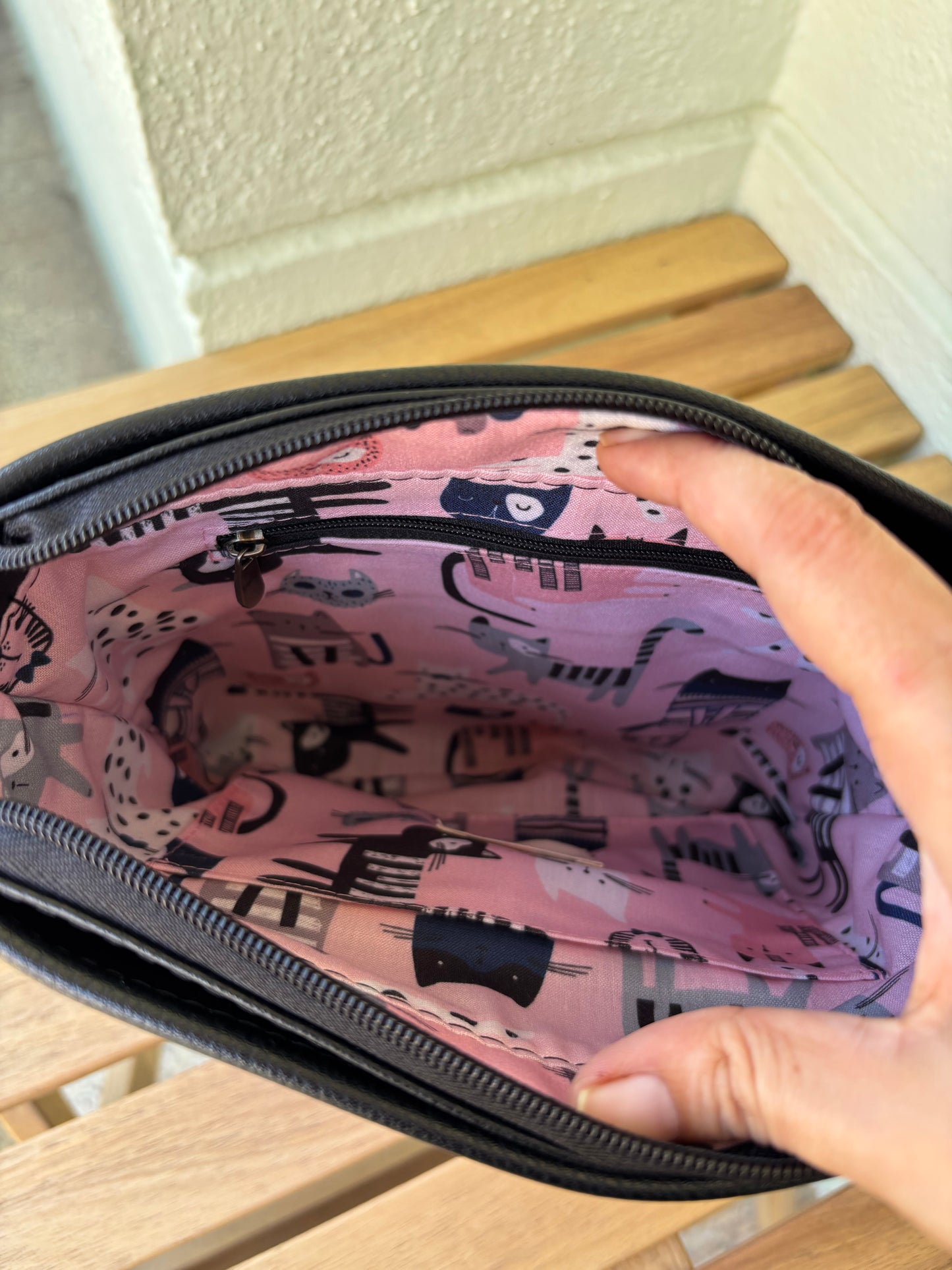 Midnight Whiskers Crossbody