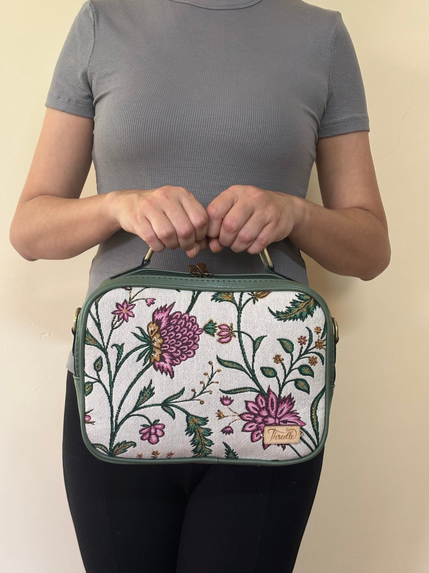 Meadow Bloom Briefcase Sling