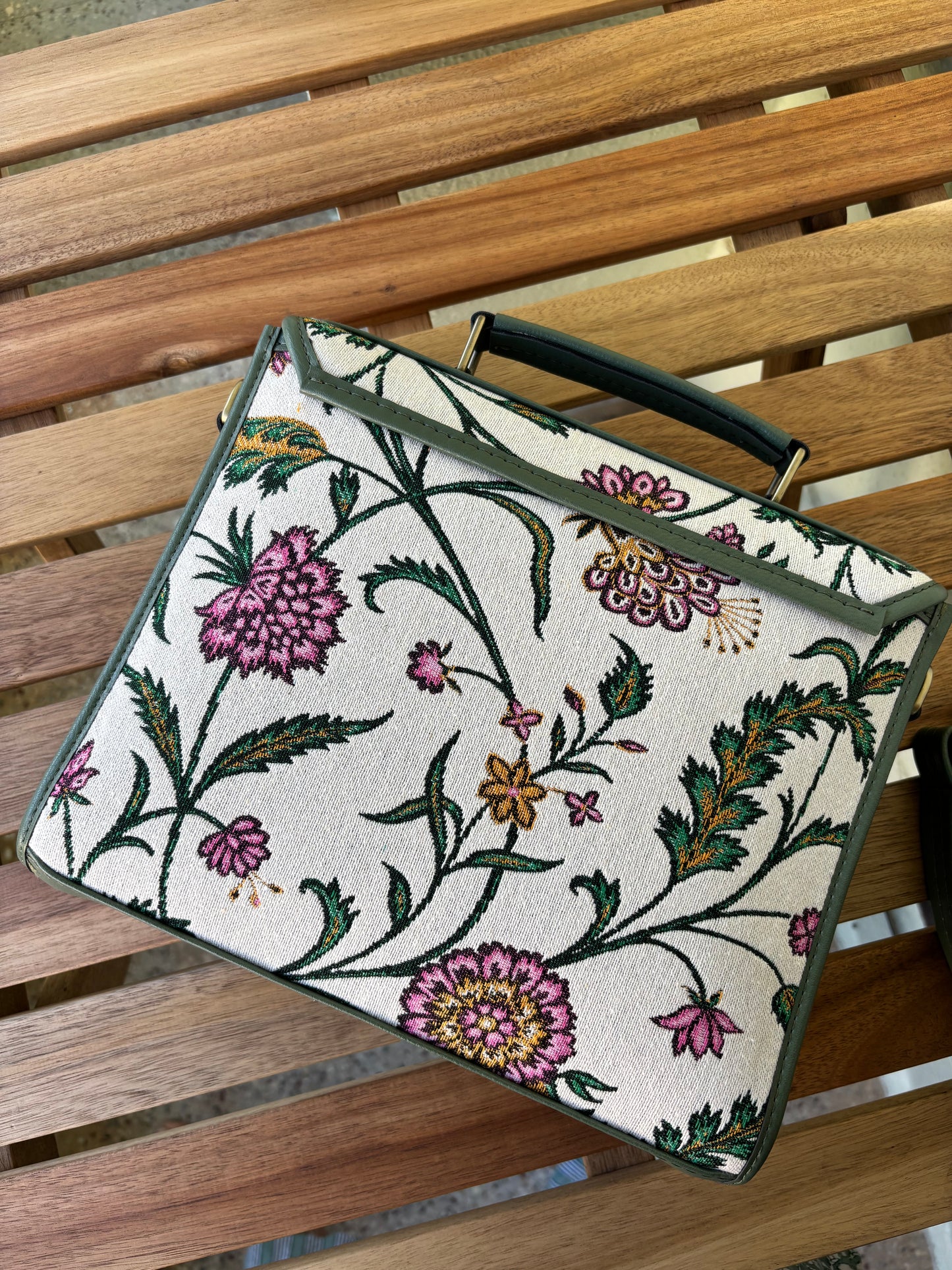 Meadow Bloom Saddle Bag