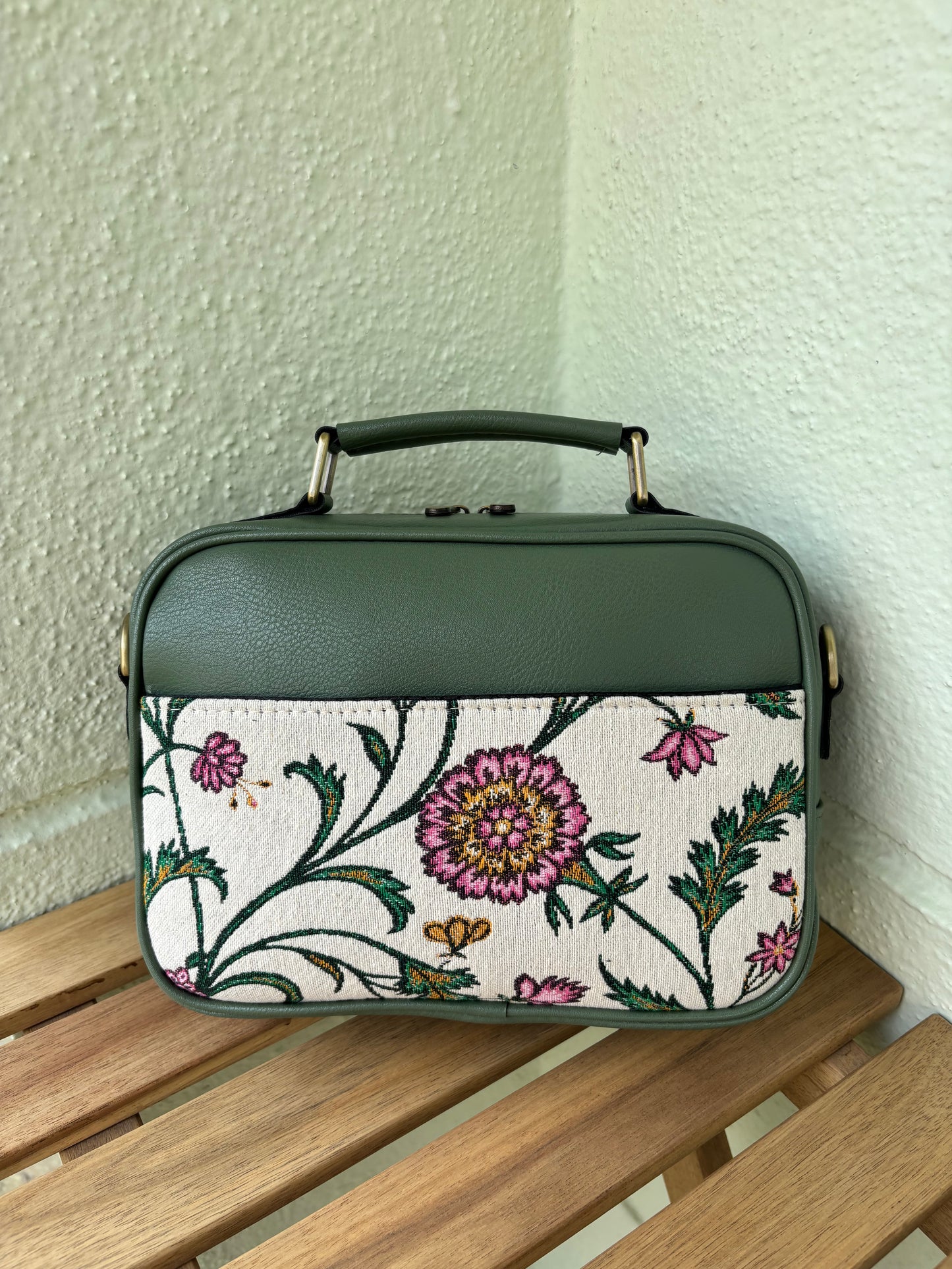 Meadow Bloom Briefcase Sling