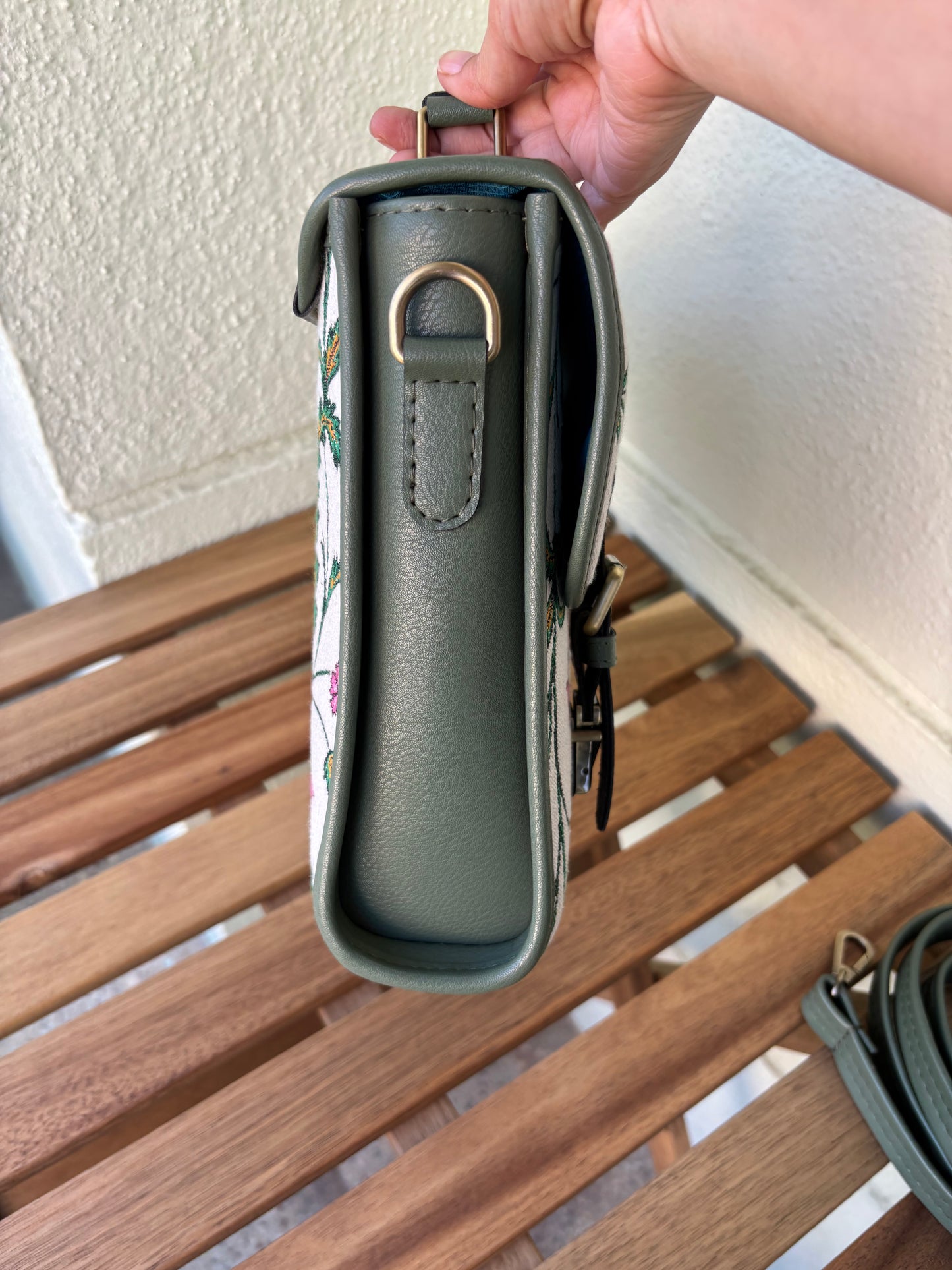 Meadow Bloom Saddle Bag