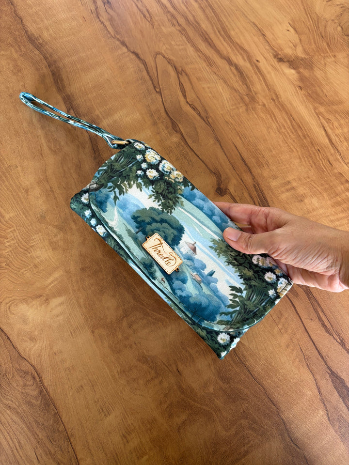 Lakeside Garden Fold Up Wallet