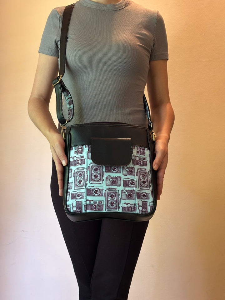 Retro Lens Crossbody