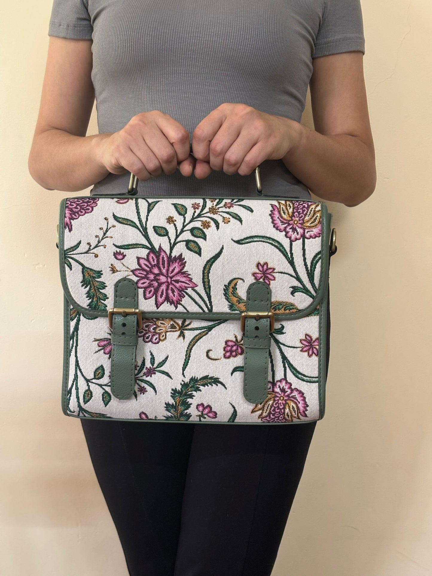 Meadow Bloom Saddle Bag