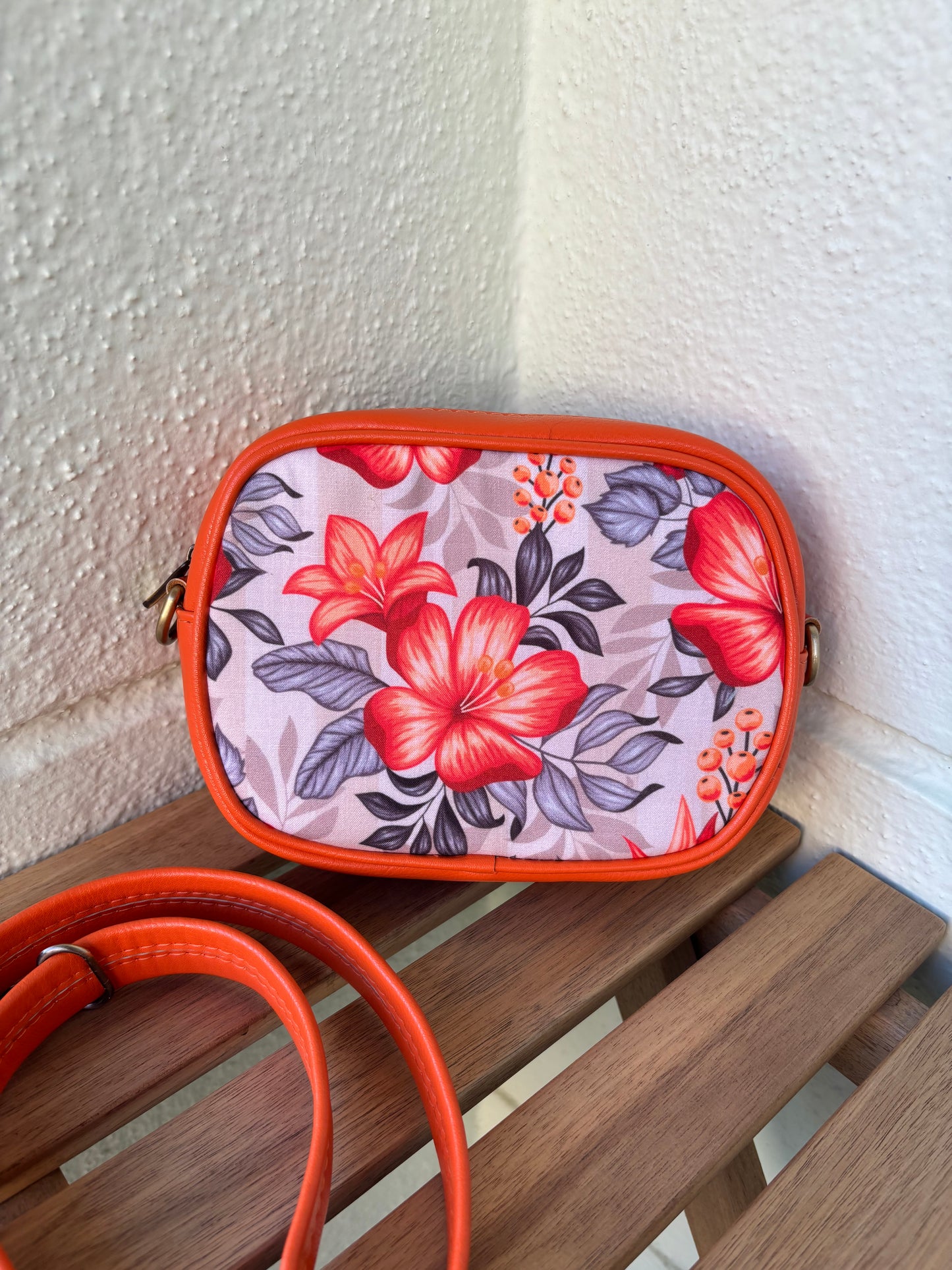 Hibiscus Bloom Sling Bag