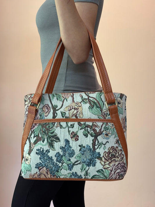 Vintage Bloom Tote