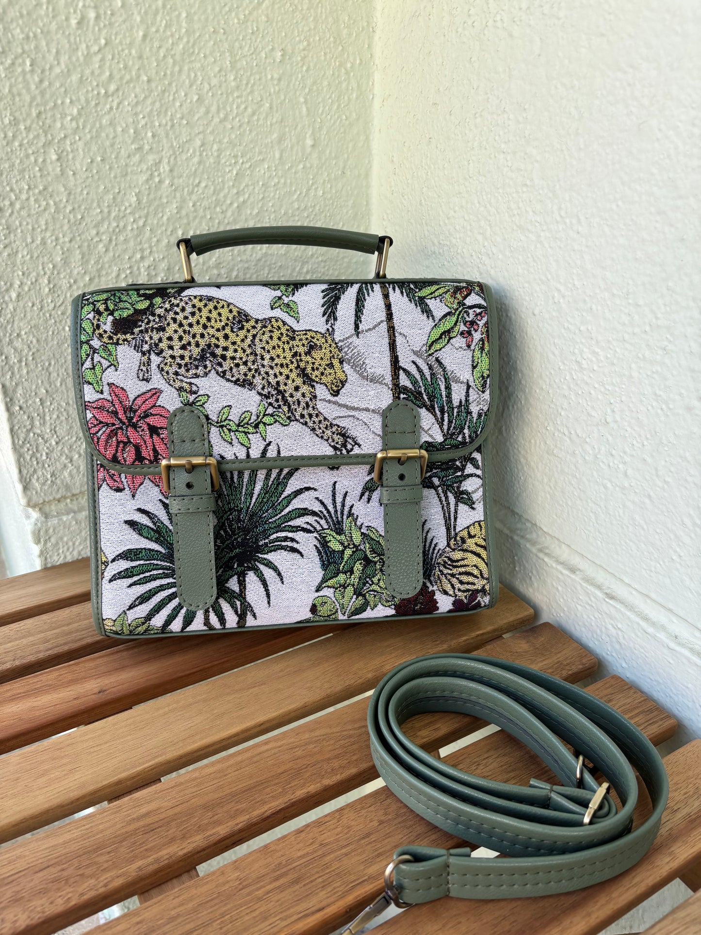 Savanna Luxe Saddle Bag