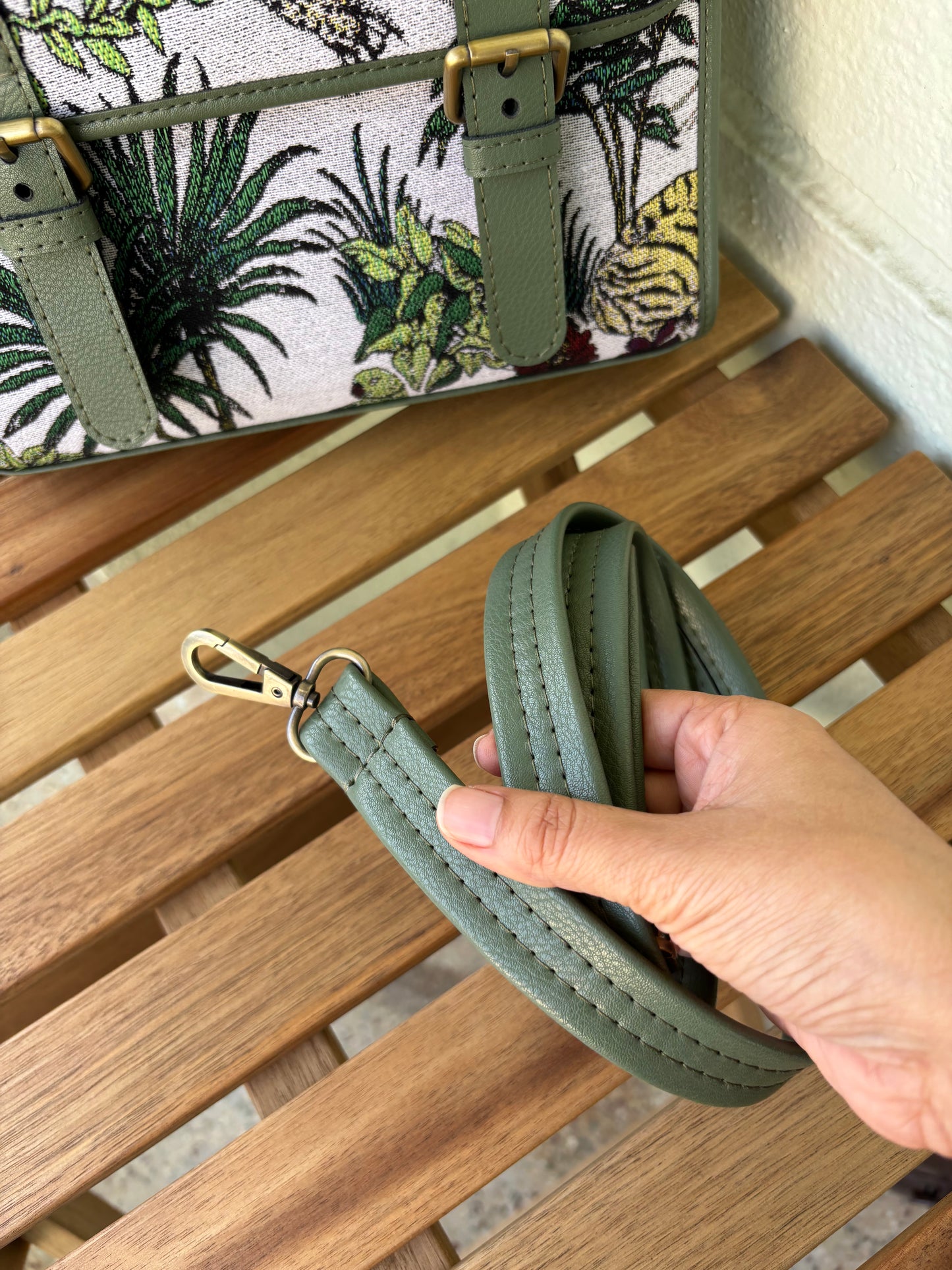Savanna Luxe Saddle Bag