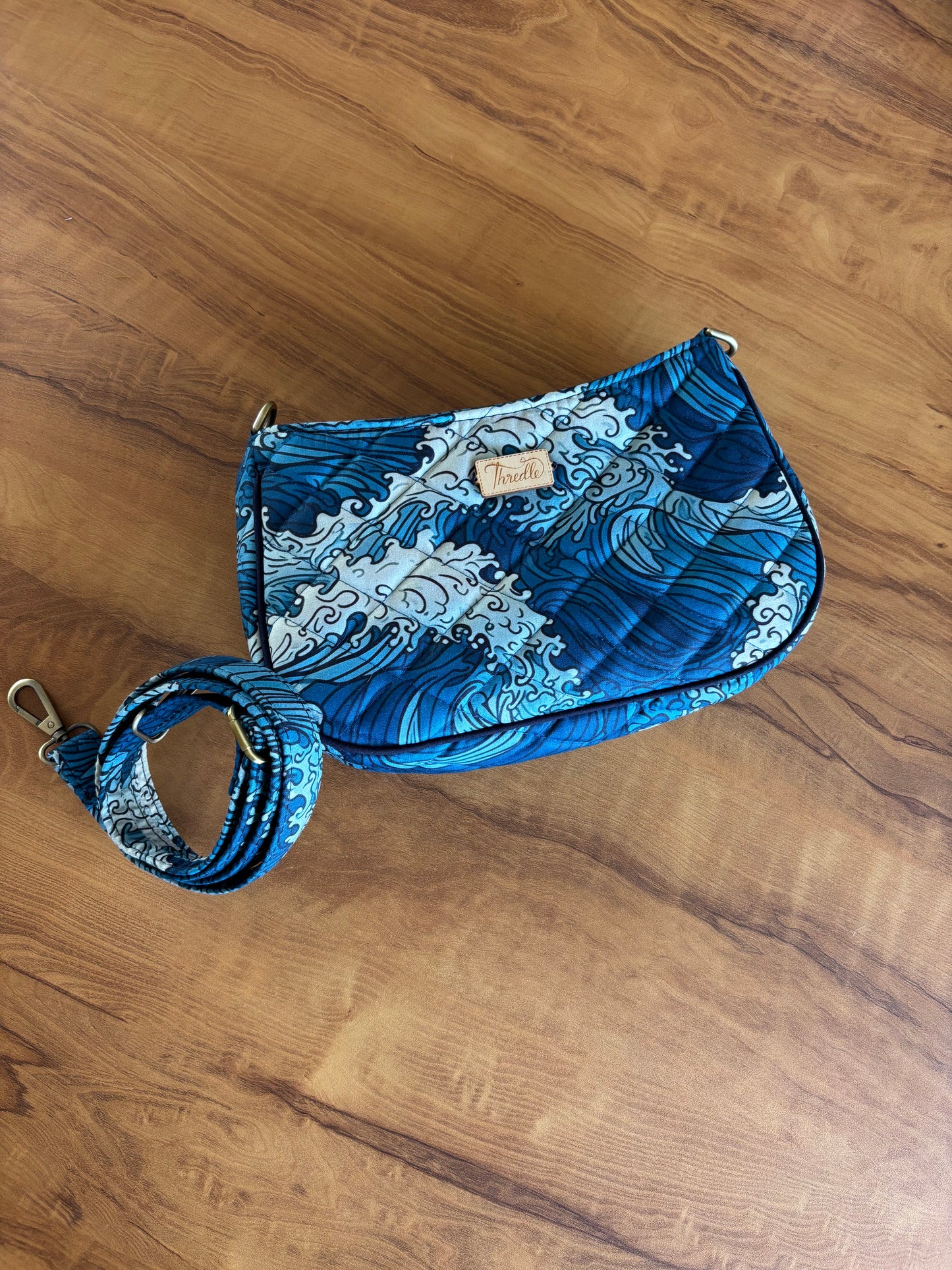 Waves Baguette bag