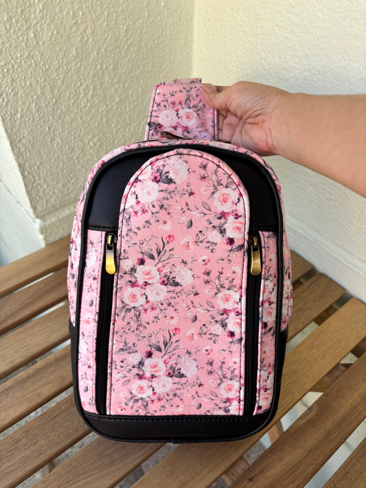 Blush Bloom Chest & Back Sling