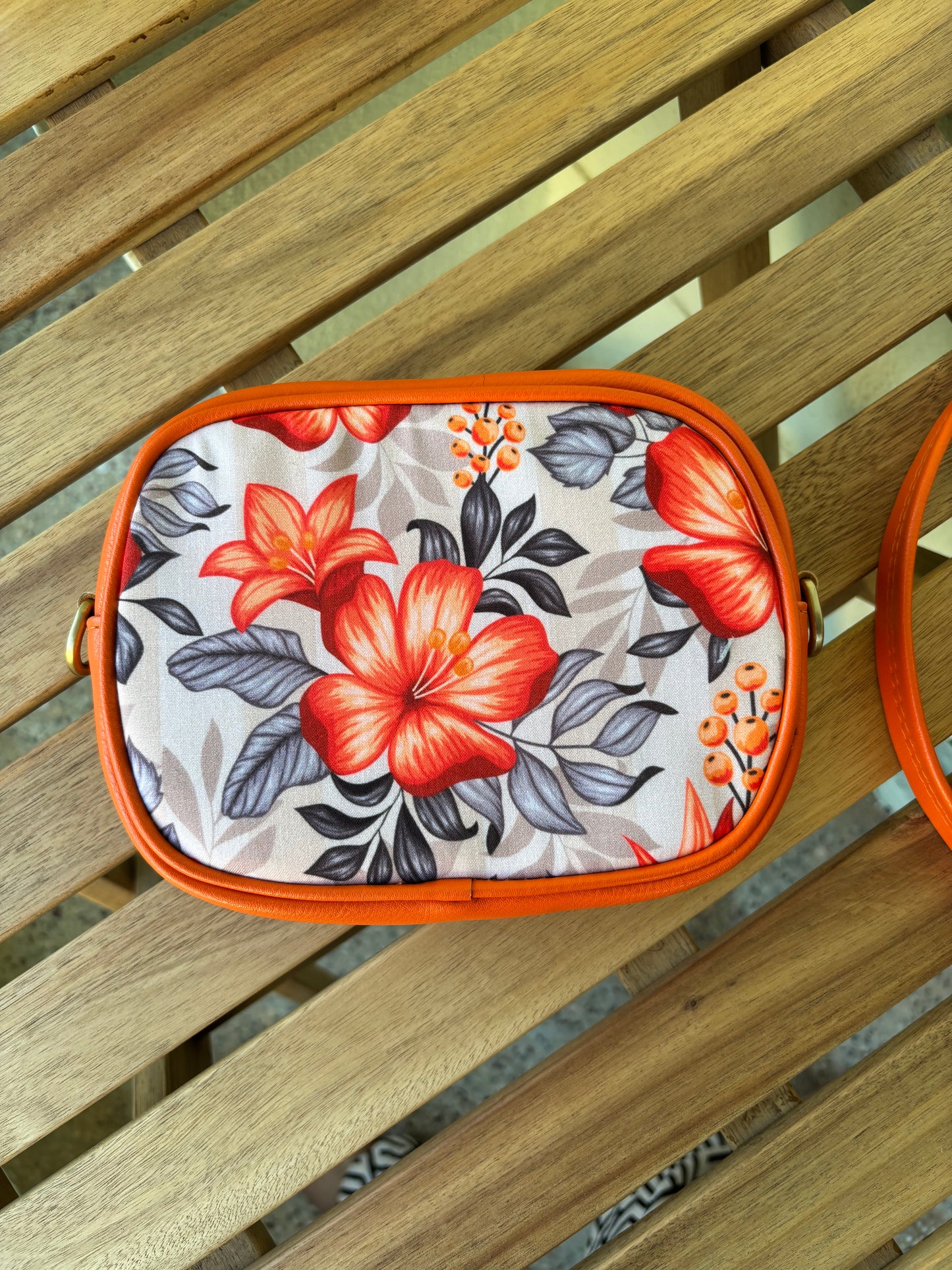 Hibiscus Bloom Sling Bag