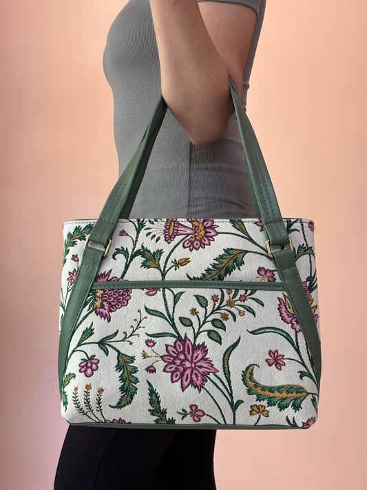 Vintage Bloom Tote