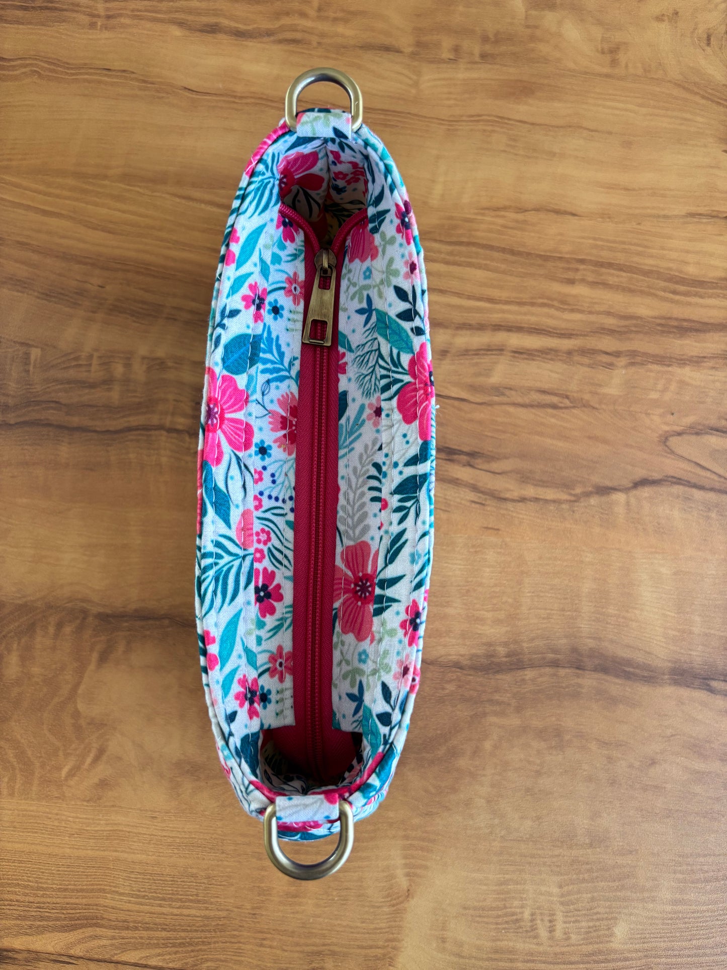 Floral print Baguette bag