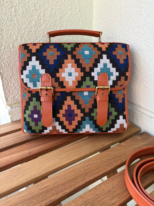 Nomad Mosaic Saddle Bag