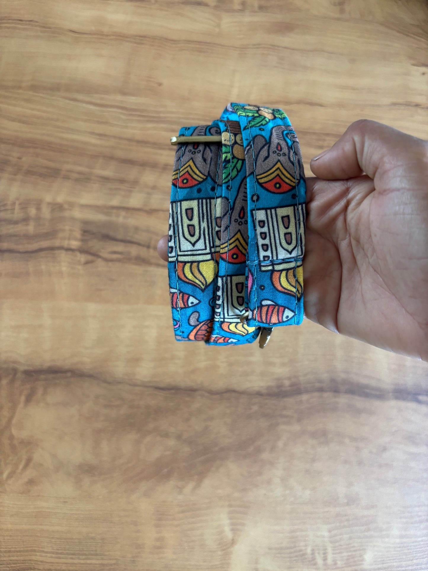 India print Baguette bag