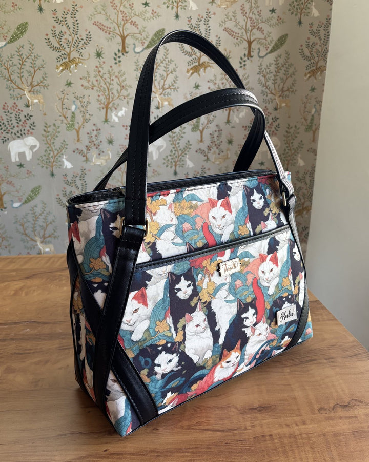 Whiskers Laptop Tote